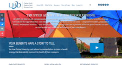 Desktop Screenshot of lhdbenefits.com