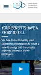 Mobile Screenshot of lhdbenefits.com
